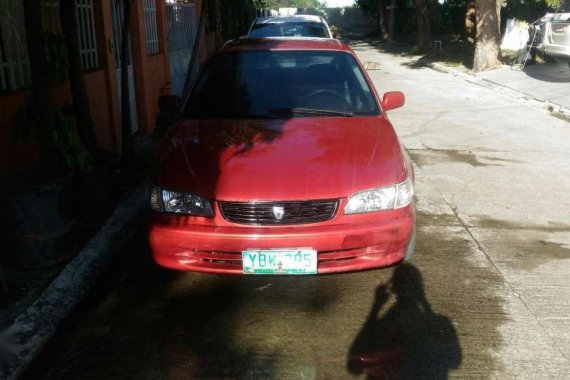 Fresh Toyota Corolla Lovelife AT Red For Sale 