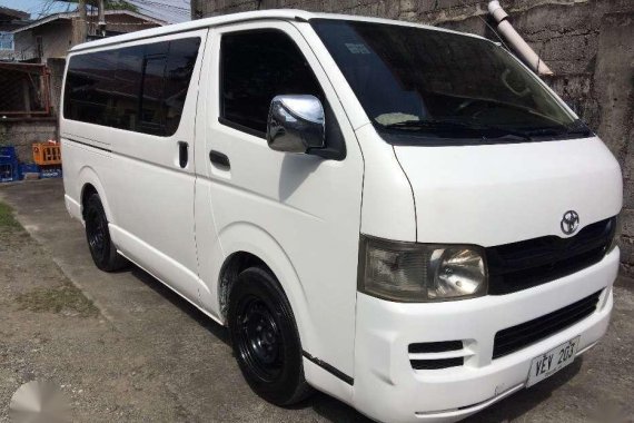 Toyota Hi ace Commuter 2008 White For Sale 