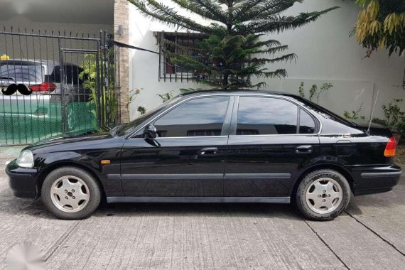 1996 Honda Civic Vti MT Black Sedan For Sale 