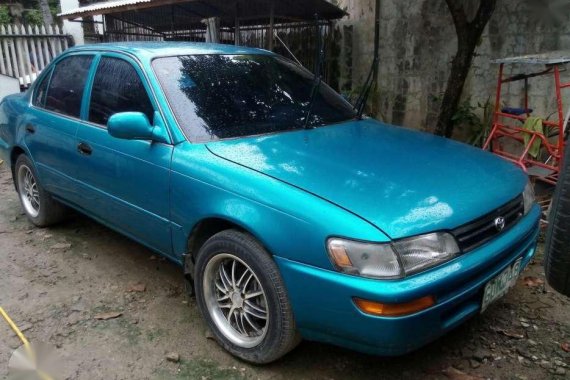 Toyota Corolla 1997 Manual Blue For Sale 