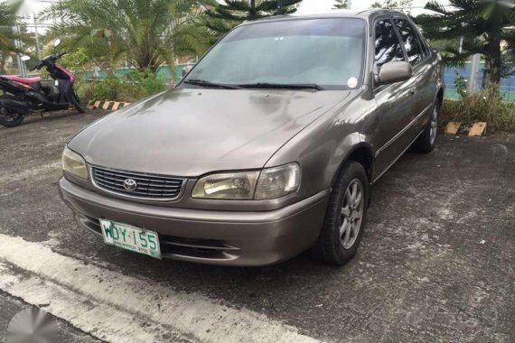 Toyota Corolla Gli Lovelife 1998 AT Brown For Sale 