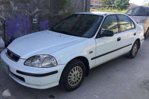 Honda Civic Lxi 1997 Automatic White For Sale 