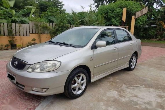 Toyota Corolla Altis 1.8G 2002 AT Silver For Sale 