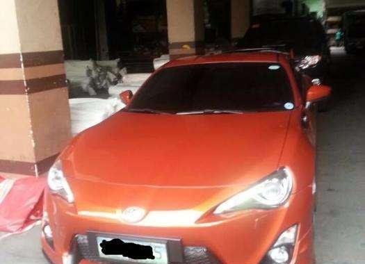 Toyota 86 Aero 2013 AT Orange Coupe For Sale 