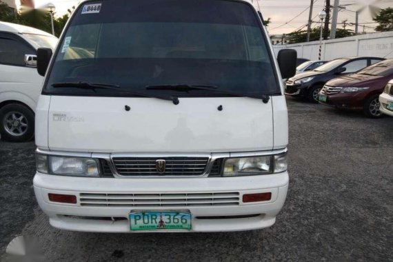 Nissan Urvan 2011 Diesel Van White For Sale 