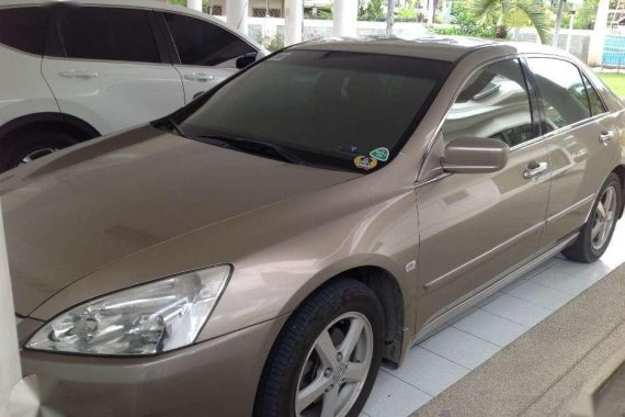 2003 Honda Accord 2.0 Davao plate for sale