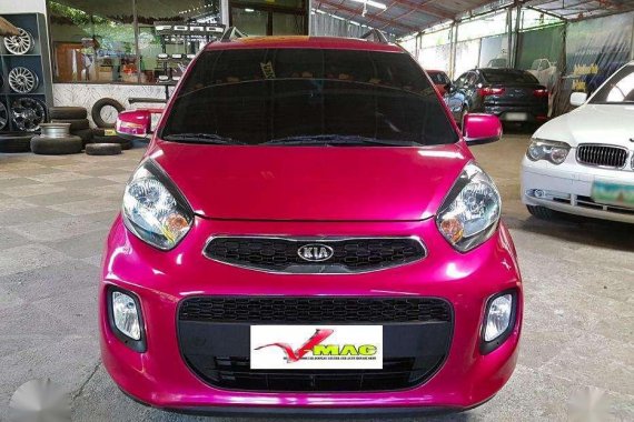 2015 Kia Picanto AT Pink Hatchback For Sale 