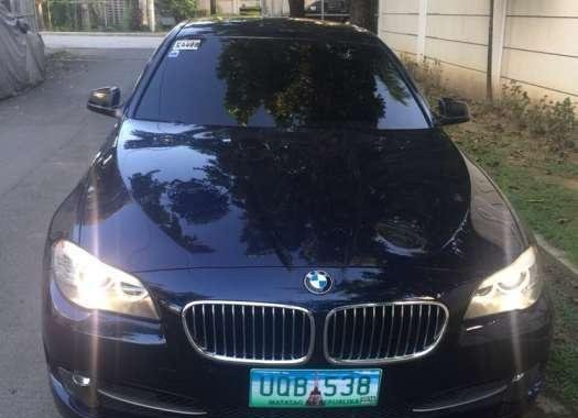 Fresh 2012 BMW 523i AT Black For Sale 