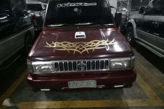 Tamaraw Fx red like new for sale