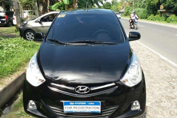 2016 Hyundai Eon black for sale