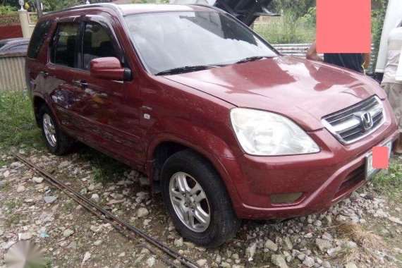 Honda CRV Automatic 2003 Red SUV For Sale 
