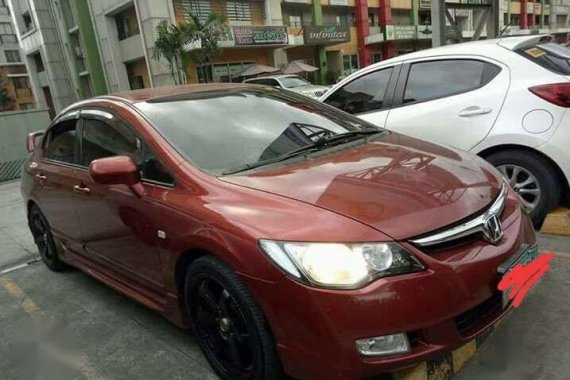 Fresh Honda Civic FD 2008 AT Red For Sale 