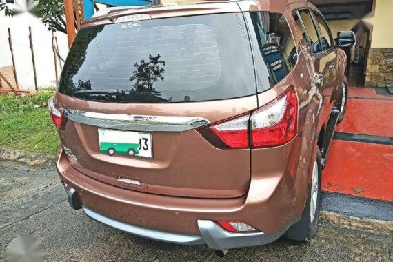 FOR SALE: ISUZU MU-X 2.5D 2015