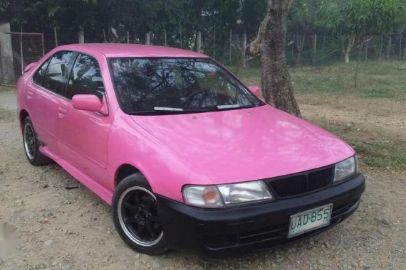 Nissan Sentra Super Saloon 1996 AT Pink For Sale 