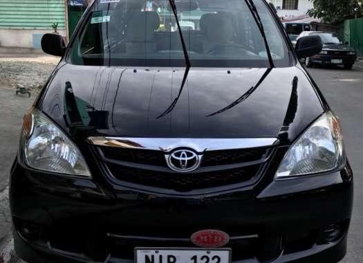 Toyota Avanza J 2010 MT Black For Sale 