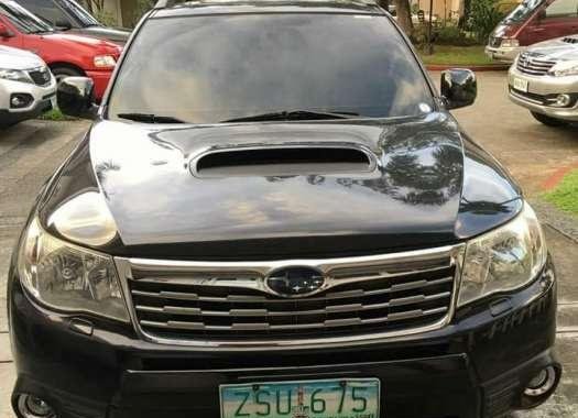 2009 Subaru Forrester XT 2.5 AT Black For Sale 