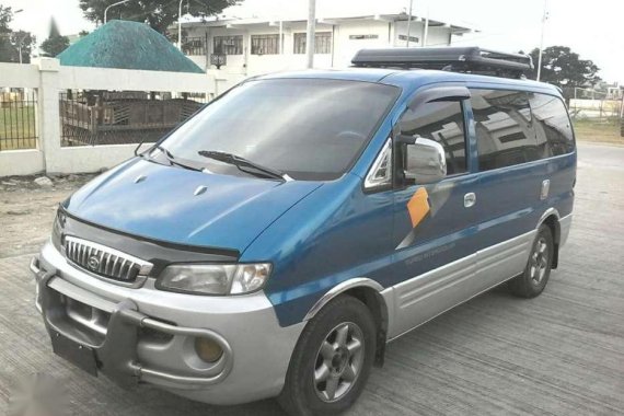 Hyundai Starex Diesel Manual 1998 Blue For Sale 