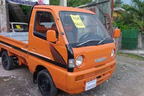 Suzuki Multicab Scrum 4x4 MT Orange For Sale 