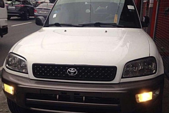 1999 Toyota RAV4 Manual White SUV For Sale 