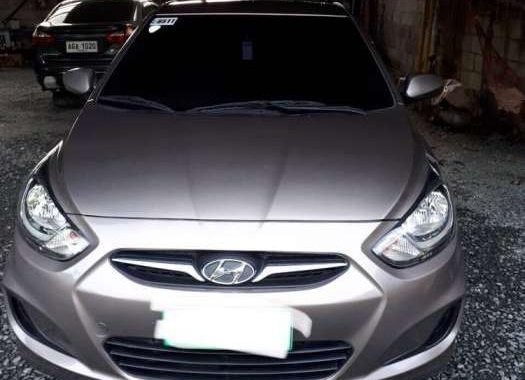 2011 Hyundai Accent 1.4 GL AT Beige For Sale 