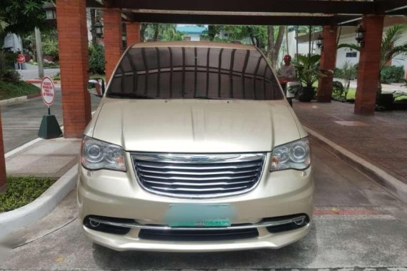 2012 Chrysler Town and Country Ltd Beige For Sale 