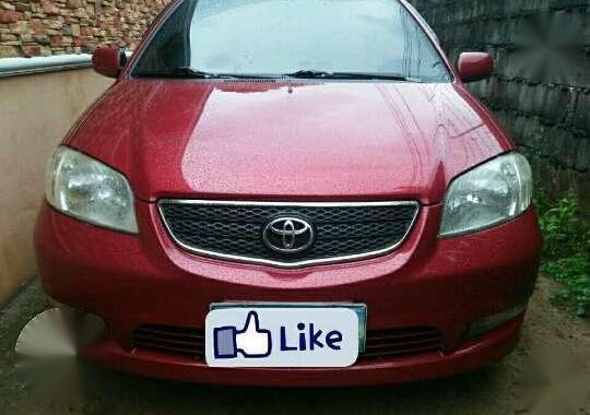 For sale: Toyota Vios e 2004