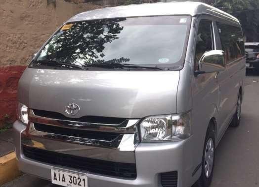 Toyota Hiace Grandia GL 2015 MT Silver For Sale 