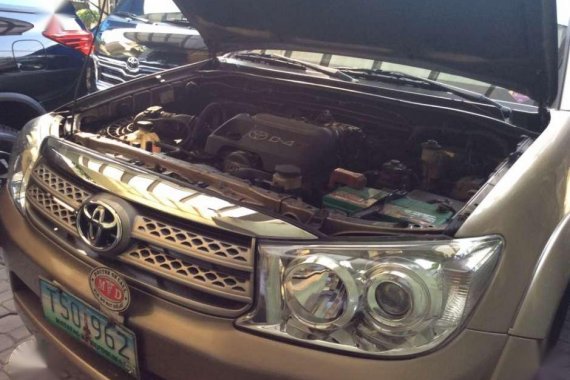 Toyota Fortuner 2011 G model for swap