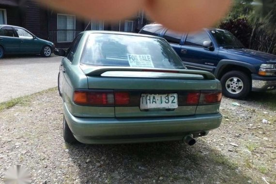 Nissan Sentra Manual 1993 Green For Sale 