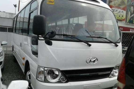 New Hyundai County Mini Bus MT White For Sale 