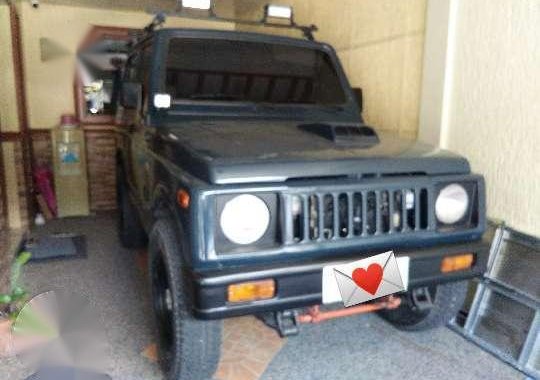 Suzuki Jimny 2000 Boxtype MT Blue SUV For Sale 