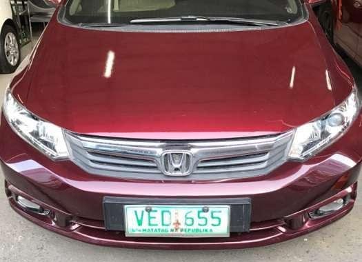 Honda Civic 1.8Exi vs 2012 for sale