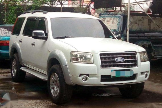 Ford Everest 2008 Manual White For Sale 