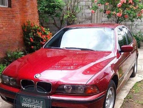 BMW 523i 1999 AT Red Sedan For Sale 