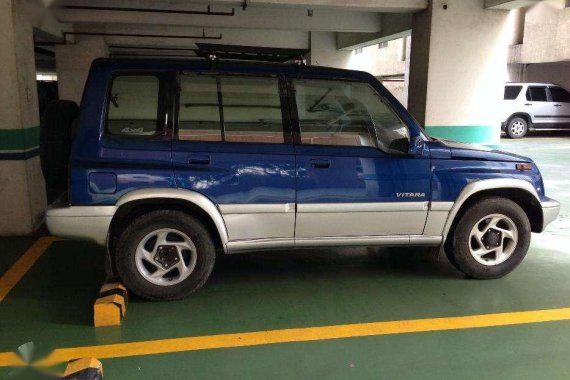 1997 Suzuki Vitara AT Blue SUV For Sale 