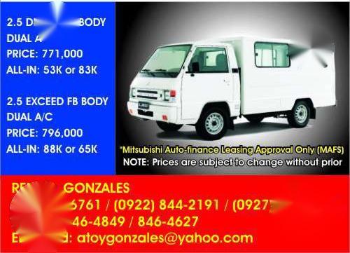 2017 Mitsubishi L300 for sale