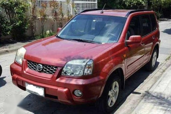 2005 NISSAN XTRAIL Red for sale