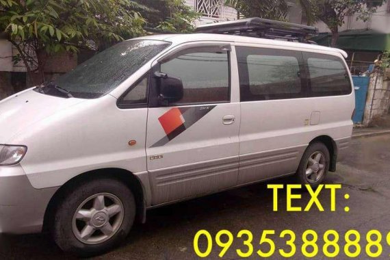 2002 Hyundai Starex SVX Crdi Manual for sale 