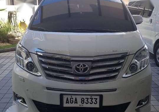 2014 Toyota Alphard top of the line for sale