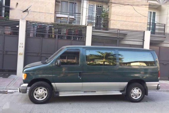 1998 Ford E150 E350 V8 Diesel Green For Sale 