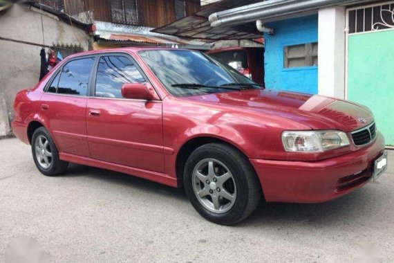 Toyota Corolla Gli Baby Altis 2000 AT Red For Sale 