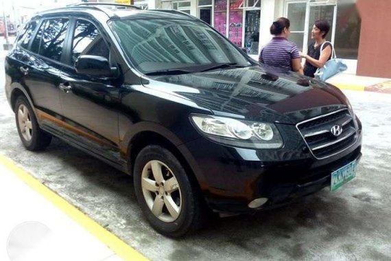 For sale 2007 Hyundai Santa Fe Jet Black