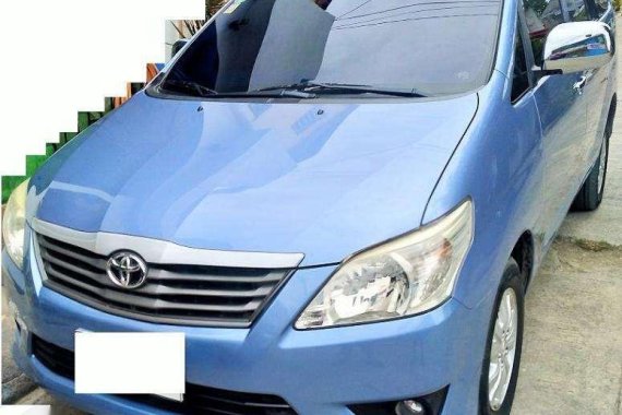 Toyota Innova E 2014 diesel manual rush sale