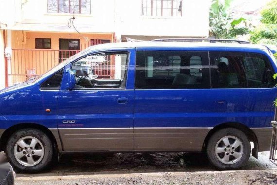 2007 Hyundai Starex GRX RV MT Blue For Sale 