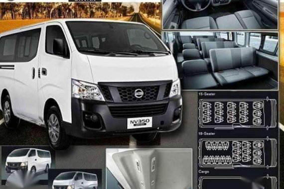 129K All-in 2018  2017 Nissan NV350 15seater
