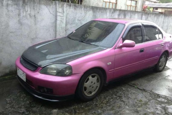 Honda Civic Vti SiR 1996 MT Pink Sedan For Sale 