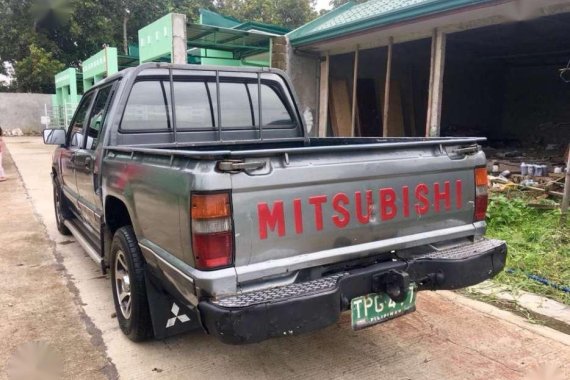 Mitsubishi L200 1994 Manual Gray Pickup For Sale 