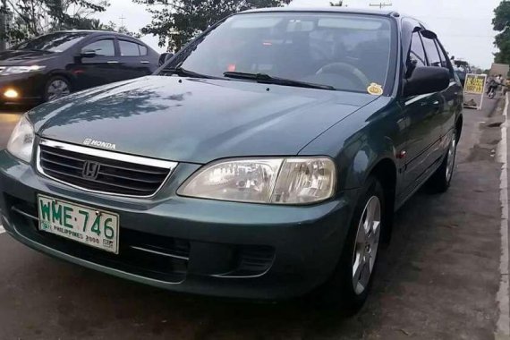 Honda City Type Z 2000 Manual Green For Sale 