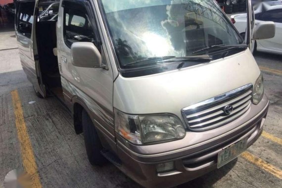 2002 Toyota Hiace Super Grandia 3.0 J For Sale 
