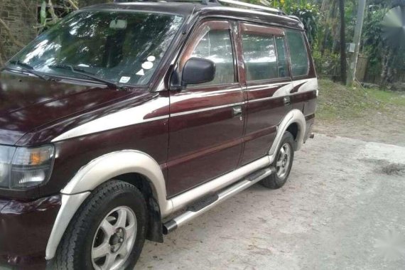 Mitsubishi Adventure GLX 2000 MT Red For Sale 